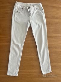 Pantalone jeans bianco Marella Sport