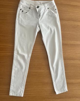 Pantalone jeans bianco Marella Sport