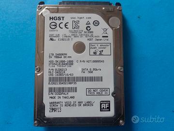 HDD 1TB HGST 2,5"