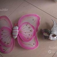 Ali fata farfalla più maschera