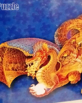 PUZZLE SAGOMATO DRAGO FANTASY