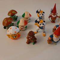 statuette giocattolo giochi vintage 