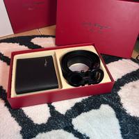 Set salvatore Ferragamo cintura portafoglio