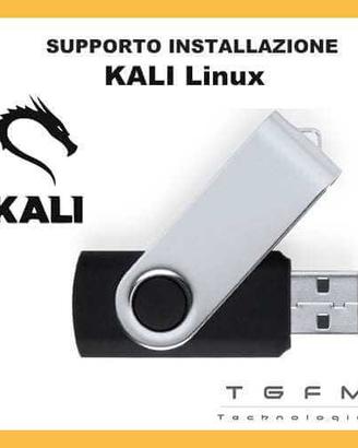 Chiavetta Kali Linux pronta – cybersecurity da USB