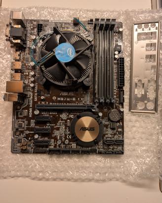 Asus H97M-E + i5 4590 + 8 GB DDR3