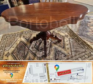 Codice: 266593 TAVOLINO ANTICO DA SALOTTO A BISCO