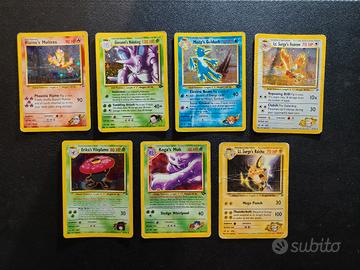 Carte Pokemon Set Gym 