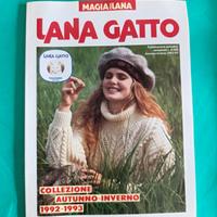 Rivista vintage magia della lana 
