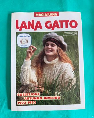 Rivista vintage magia della lana 