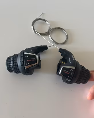 Comandi cambio Shimano RevoShift 3x7v