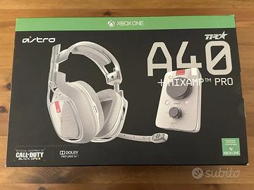 Astro A40 TR Cuffie Bianche con MixAmp Pro - Dolby