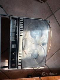 magnetofono vintage a bobine anni 60/70