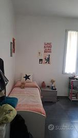 Letto singolo struttura + materasso