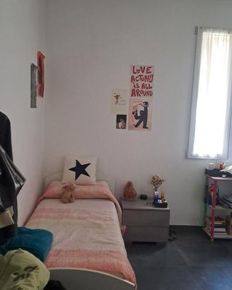 Letto singolo struttura + materasso