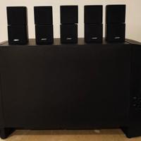 Sistema Home Theatre Bose + Amplificatore Yamaha