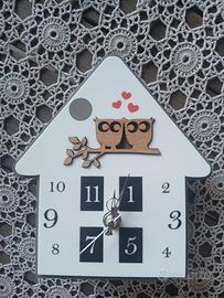 bomboniera a forma di orologio da tavolo