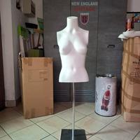 Manichino busto con asta