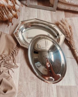 Vassoio Silver Plated
