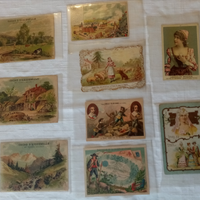 Figure pubblicitarie vintage