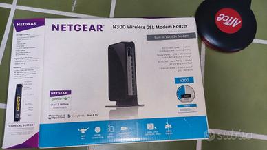 NETGEAR DGN2200 Modem Router Wi-Fi ADSL 802.11n Fi