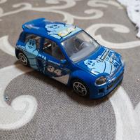 modellino Burago Renault Clio made in Italy 