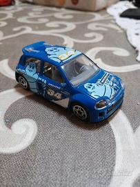 modellino Burago Renault Clio made in Italy 