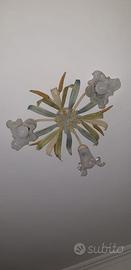 Lampadario in ferro battuto COME NUOVO