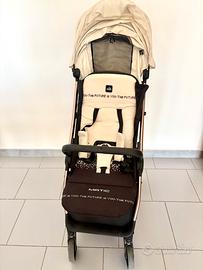 Passeggino leggero beige CAM MATIC fino a 15 kg