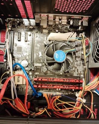 Blocco Scheda Madre ASUS H170M-PLUS + CPU Intel