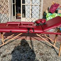 Lettino massaggi pieghevole