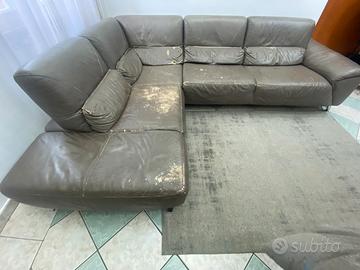 Divano in pelle Nicoletti