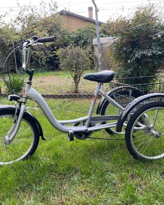 Bici triciclo per adulti marca Rollmar con cambio 