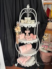 Shabby le mie creazioni angoliera in ferro battuto