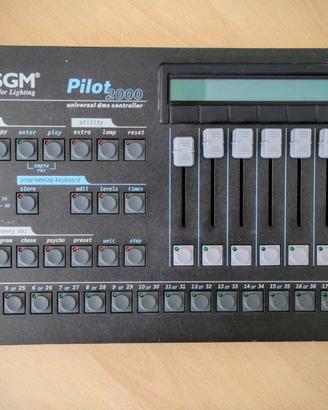 Pilot 2000 Scan Control DMX centralina consolle