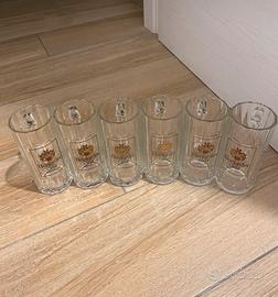 Set 6 Boccali da Birra "Herforder Pils" vintage