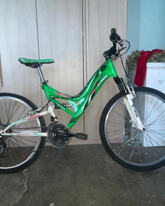 Mountain Bike Lion Verde Full Suspension