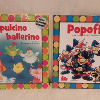 Libri collezionabili "Popoff"e"Pulcino Ballerino"