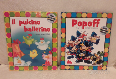 Libri collezionabili "Popoff"e"Pulcino Ballerino"