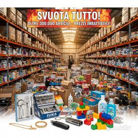 Vendita stock rimanenze magazzino con catalogo