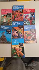 Lotto 7 libri Giunti Junior Collana GRU 11+ anni
