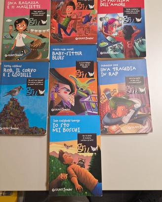 Lotto 7 libri Giunti Junior Collana GRU 11+ anni