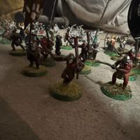 30 circa minuature signore degli anelli in plastic