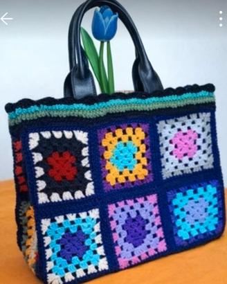 borsa uncinetto