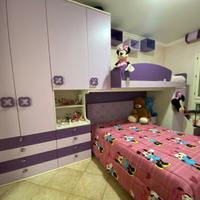Cameretta bambina a ponte + accessori
