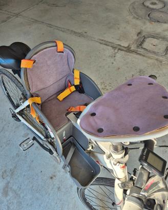 Seggiolino bici per bambino – completo di attacchi