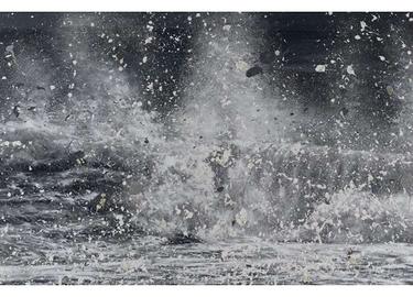 Damien Hirst Blizzard Land meet the sea H13-10