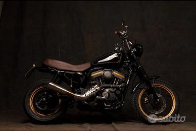 Harley Davidson 883 Scrambler Opera d'Arte