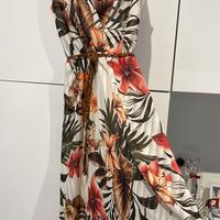 Abito estivo fantasia Blu Royal