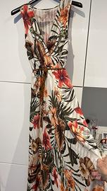 Abito estivo fantasia Blu Royal