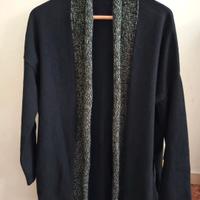 Cardigan Kangra in lana, cashemere e seta taglia M